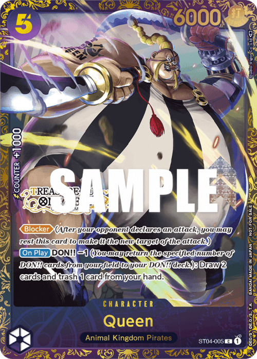 Queen — Store Tournaments Promos (stp) — No. ST04-005 — Ver. Alternate Art — vAlternate Art | Treasure Cup