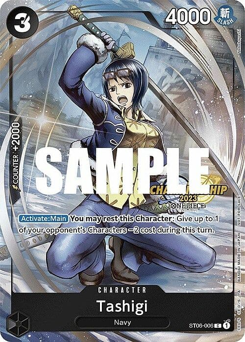 Tashigi — Championships Promo (op-chp) — No. ST06-006 — Ver. Promo — vChampionship Celebration Pack