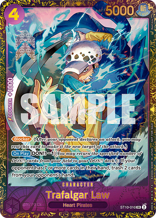 Trafalgar Law — Championships Promo (op-chp) — No. ST10-010 — Ver. Promo — vChampionship