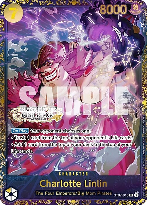 Charlotte Linlin — Store Tournaments Promos (stp) — No. ST07-010 — Ver. Promo — vTreasure Cup