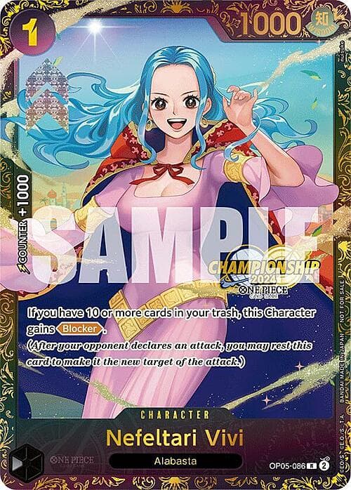 Nefeltari Vivi — Store Tournaments Promos (stp) — No. OP05-086 — Ver. Promo — vOctober Championship 2024 Store Regionals
