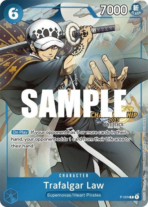 Trafalgar Law — Championships Promo (op-chp) — No. P-009 — Ver. Promo — vCelebration Pack